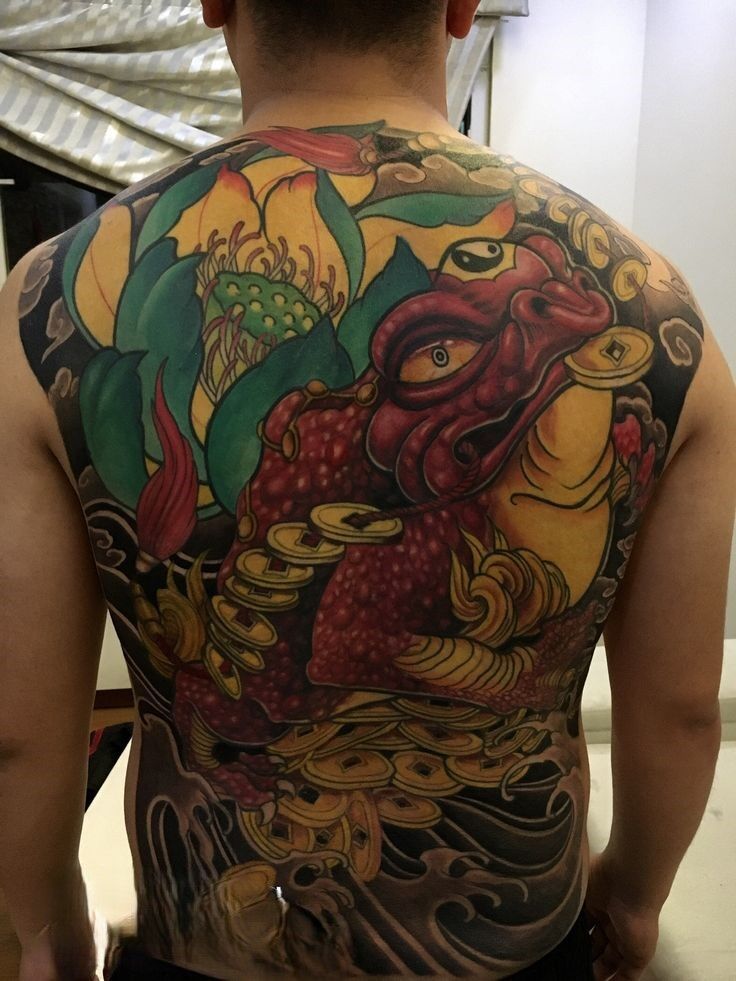 150 hình xăm cóc thần tài chọn lọc hợp mệnh với bạn - Genztattoo