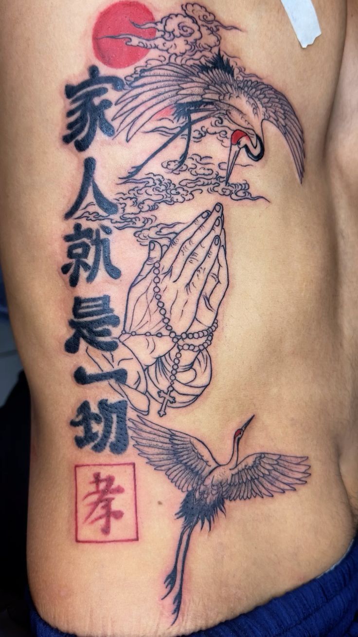 tattoo bùa cầu bình an cho người nhà