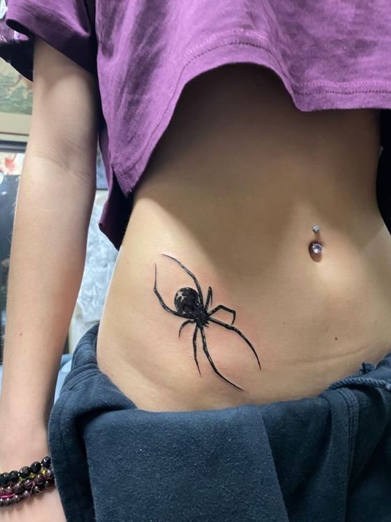 mẫu tattoo con nhện mang ý nghĩa đẹp