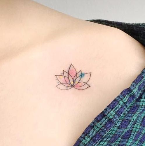 tattoo hoa sen có ý nghĩa cho nữ