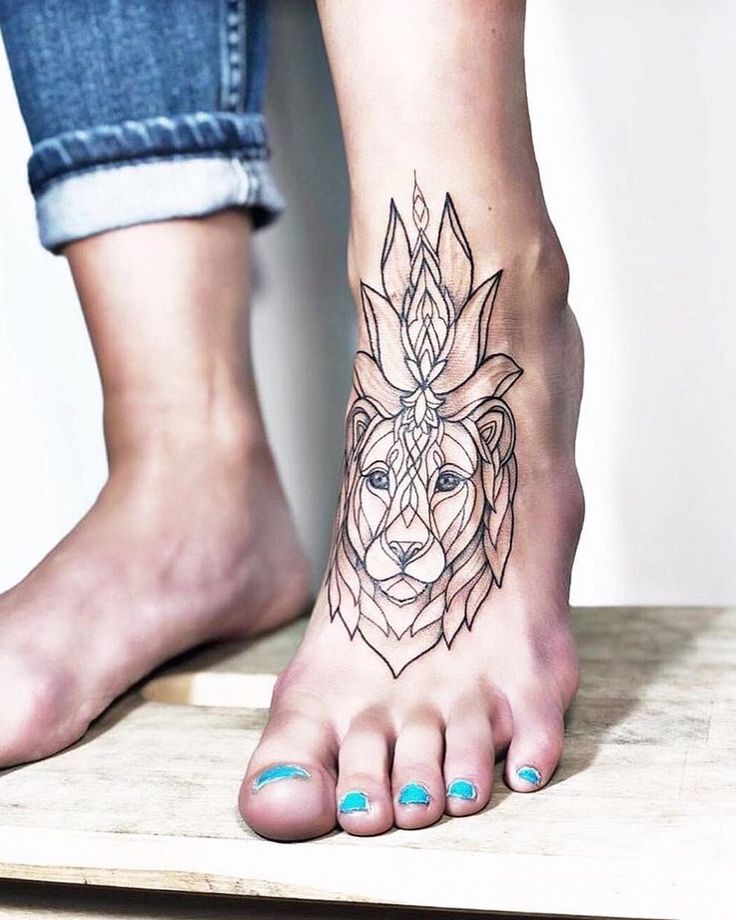 Tattoo hình con vật dễ thương