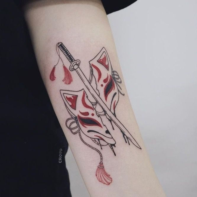 sáng tạo với mẫu tattoo cây kiếm đẹp mắt