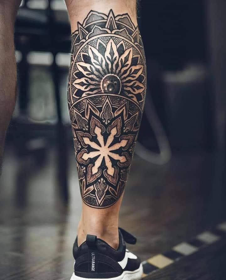 tattoo nghệ thuật hoa văn Mandala