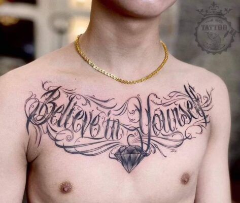 ý tưởng tattoo thể hiện niềm tin vào bản thân