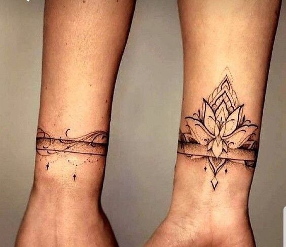 vẻ đẹp lôi cuốn của mẫu tattoo vòng tay